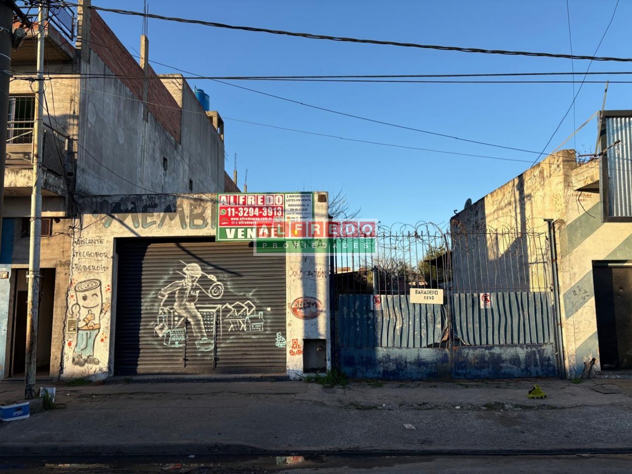 Lote en venta en Moron - En Bloque o individual