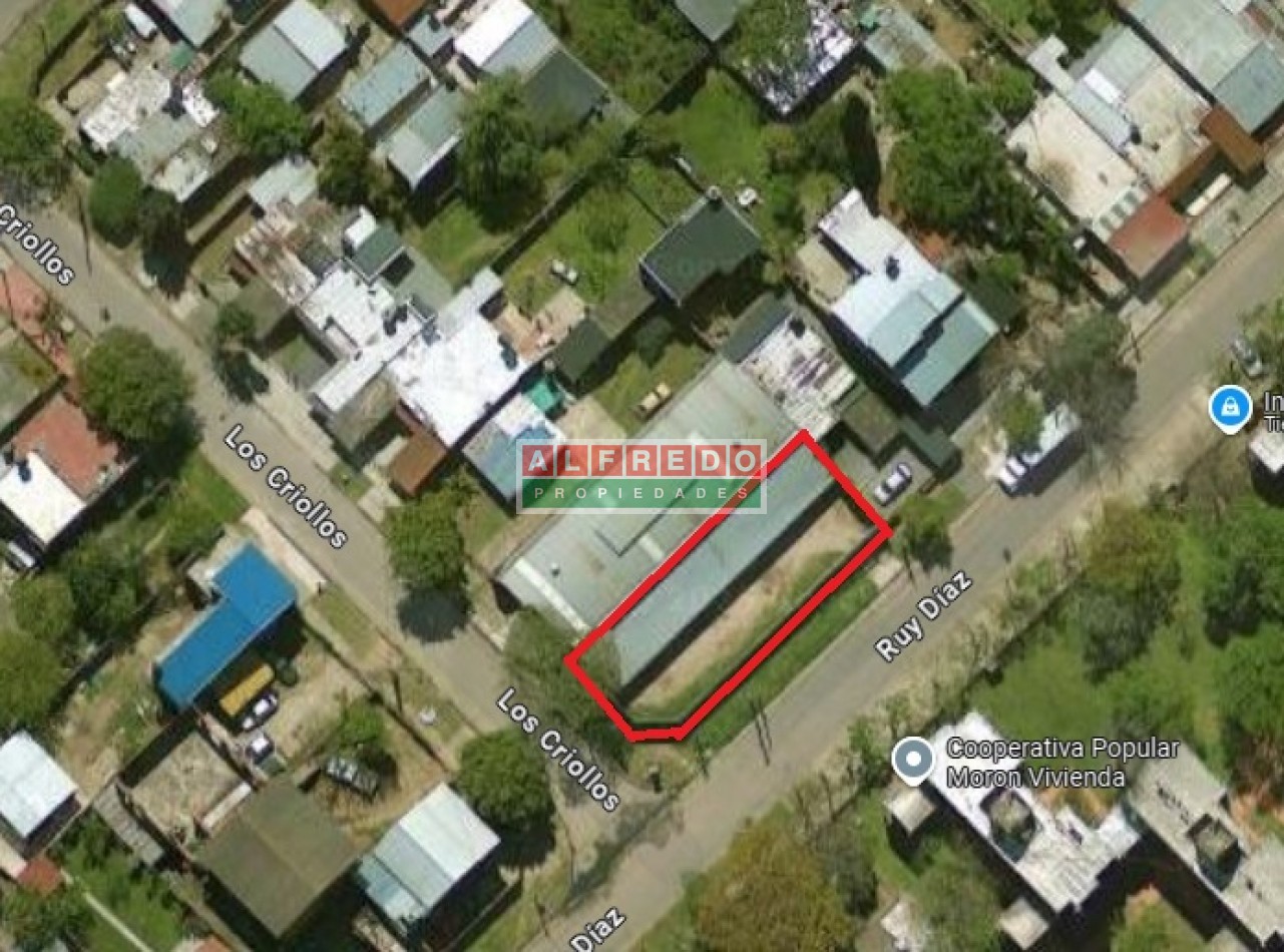 Lote en esquina en venta - Moron sur