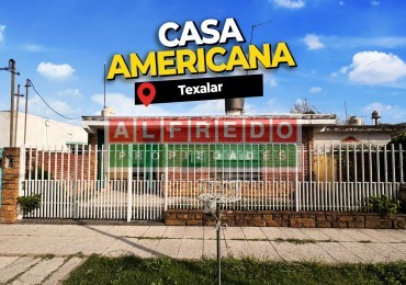 Casa Americana de 4 Ambientes con Patio y Parrilla en Venta - Zona Texalar